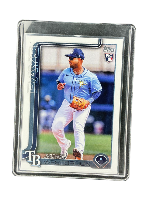 2025 Topps Update Series Jamie Westbrook RC Rays #US3 Front