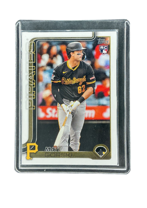 2025 Topps Update Series Matt Gorski RC Pirates #US190 Front