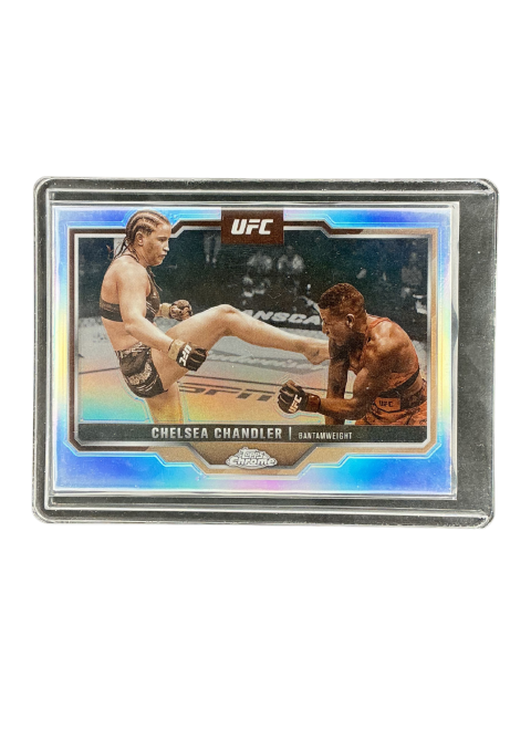 2025 Topps chrome UFC Chelsea Chandler Bantamweight #79 Front