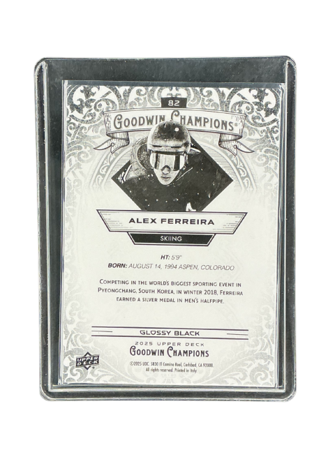 2025 Upper Deck Goodwin Champions Alex Ferreira Sking #82
Back