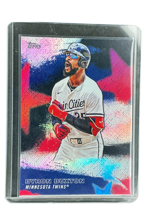 2026 Topps 75 Series 1 Byron Buxton Star Of Mlb #SMLB-22
 Front