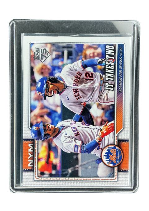 2026 Topps 75 Series 1 It Takes Two (Francisco Lindor / Juan Soto) #52 Front
