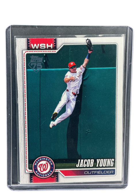 2026 Topps 75 Series 1 Jacob Young #210 Front