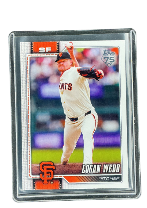 2026 Topps 75 Series 1 Logan Webb #69 Front