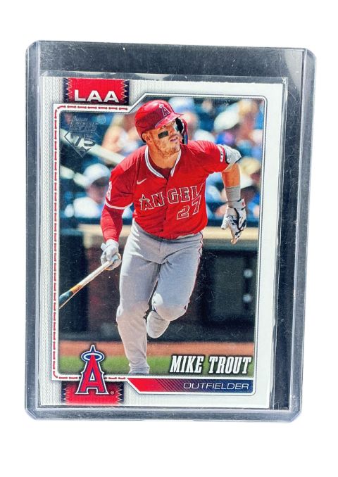 2026 Topps 75 Series 1 Mike Trout #350 Front