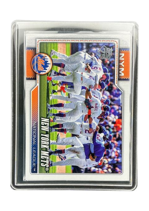 2026 Topps 75 Series 1 New York Mets #291 Front