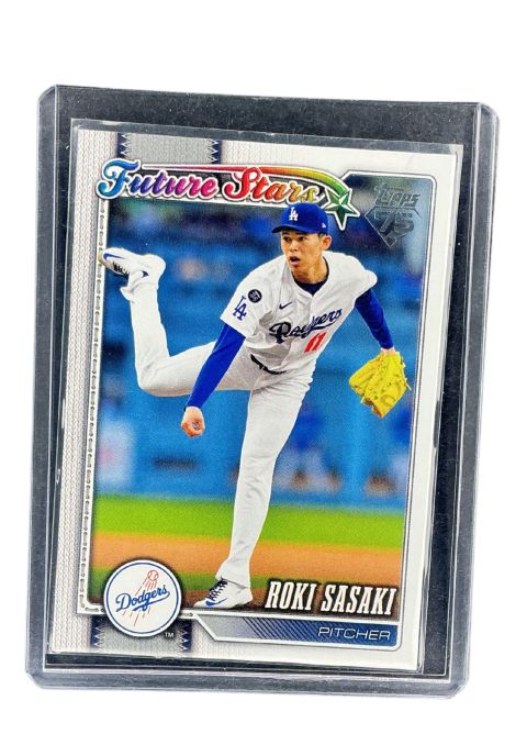 2026 Topps 75 Series 1 Roki Sasaki#66 Front
