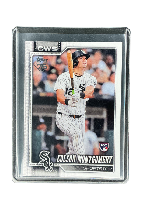 2026 Topps 75 Years Baseball Series 1 Colson Montgomery RC CWS #157
Front