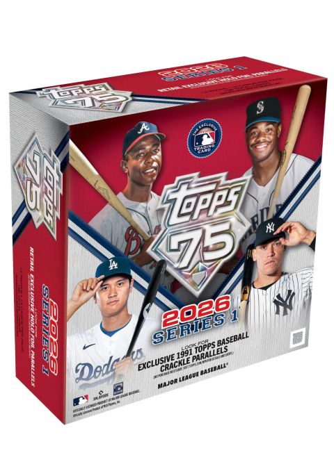 2026 Topps 75 Years Baseball Series 1 Factory Sealed MEGA