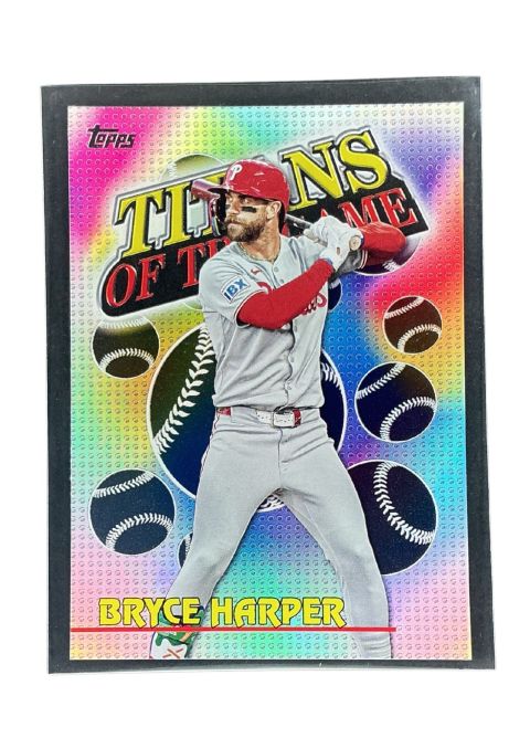 2026 Topps Series 1 Titans of the Game Bryce Harper #TOG‑18 Front
