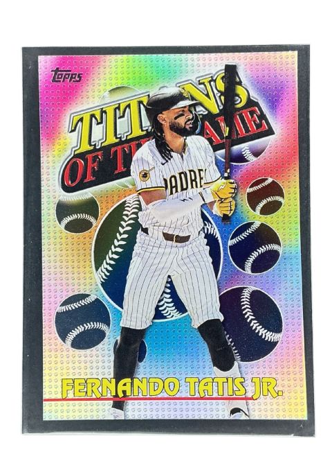 2026 Topps Series 1 Titans of the Game Fernando Tatis Jr. #TOG‑19 Front
