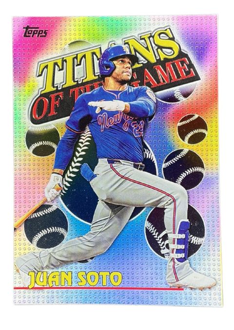 2026 Topps Series 1 Titans of the Game Juan Soto #TOG‑11 Front
