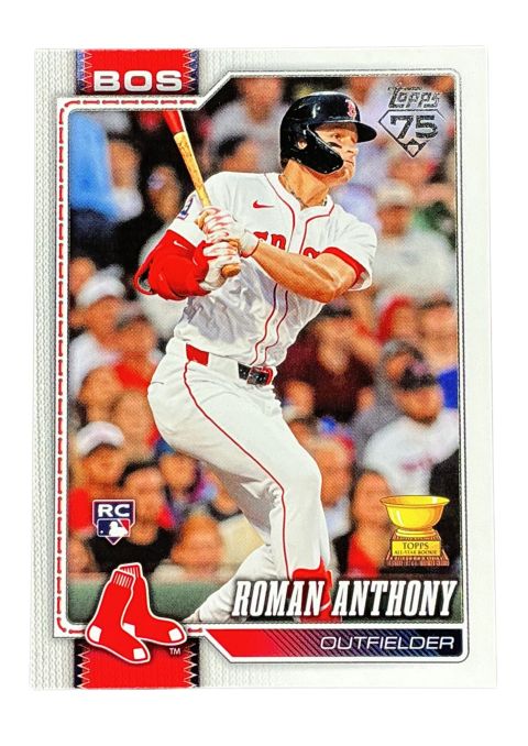 2026 Topps 75 Years Baseball Series 1 Roman Anthony Pitcher #189
Front
