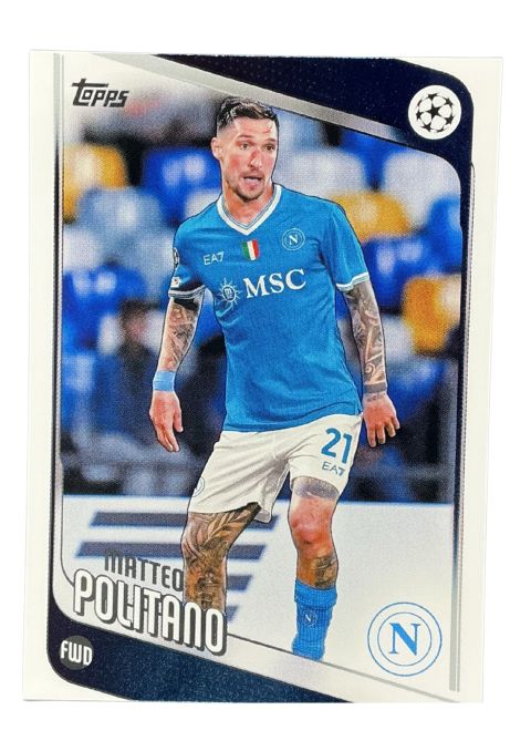 2026 Topps UEFA Club Competitions Matteo Politano Napoli #7
Front