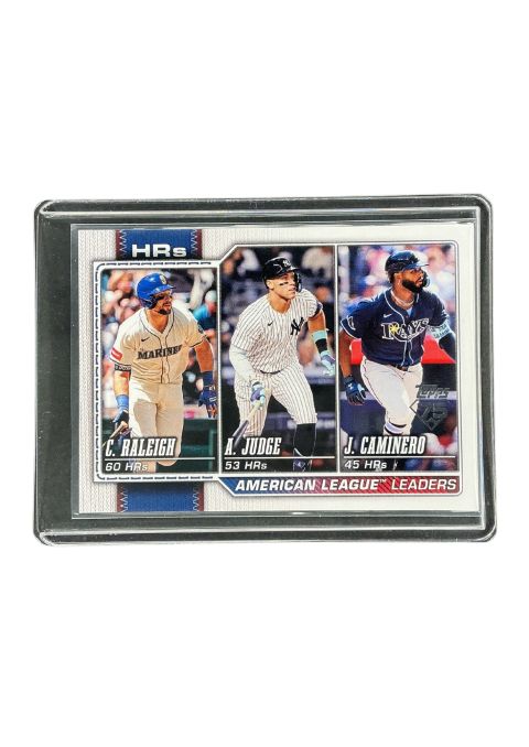2026 Topps 75 Year Judge American League Leaders #38 Front