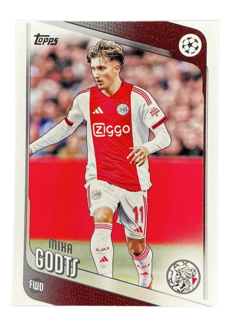 2026 Topps UEFA Club Competitions Mika Godts RC #151
Front