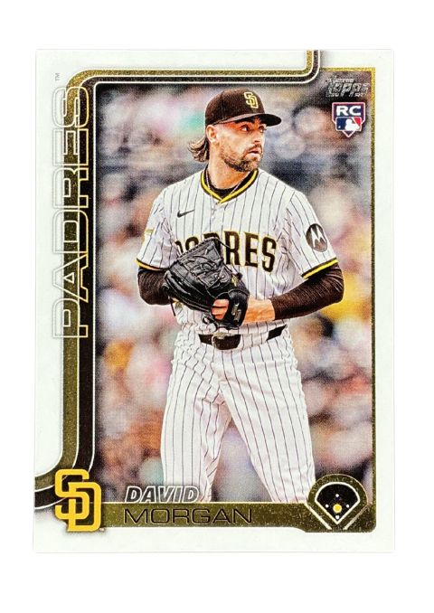 2025 Topps Update Series Baseball David Morgan RC San Diego Padres #US348
Front