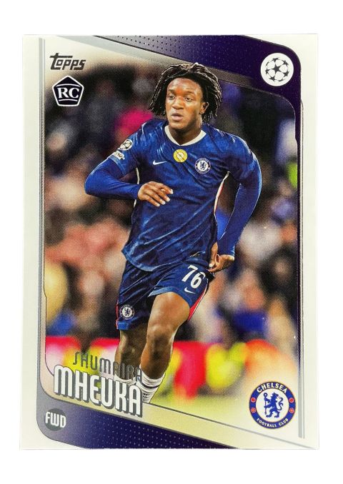 2026 Topps UEFA Club Competitions Shumaira Mheuka RC #32
Front