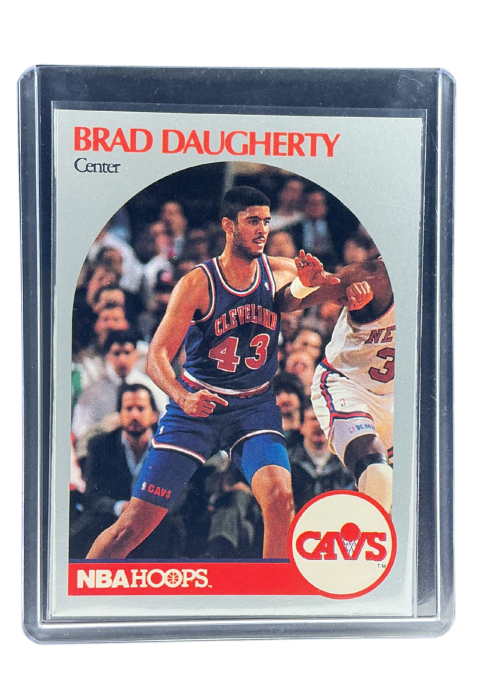 1990 NBA Hoops Brad Daugherty #73
 Front