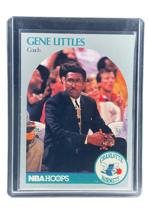 1990 NBA Hoops Gene Littles #307
 Front