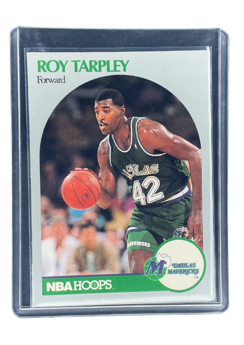1990 NBA Hoops Roy Tarpley #88
 Front