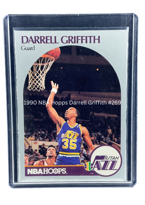 1990 NBA Hopps Darrell Griffith #289
 Front