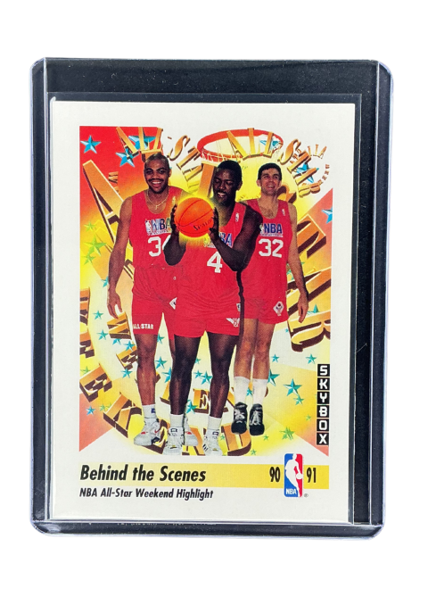1991 Skybox NBA Behind The Scenes #317 Front