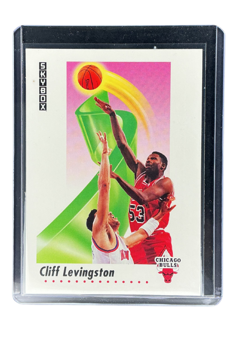 1991 Skybox NBA Cliff Levingston #41 Front