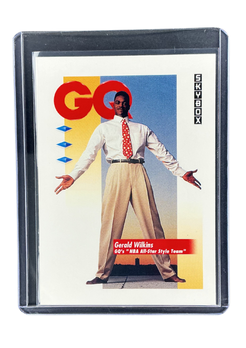 1991 Skybox NBA Gerald Wilkins #327 Front