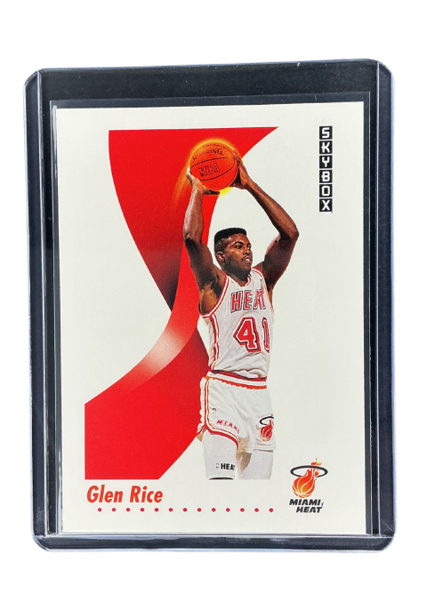 1991 Skybox NBA Glen Rice #151 Front