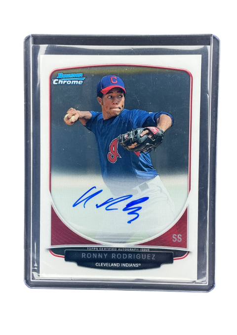 2013 Topps Bowman Ronny Rodriguez Auto #BCP-RR0
Front