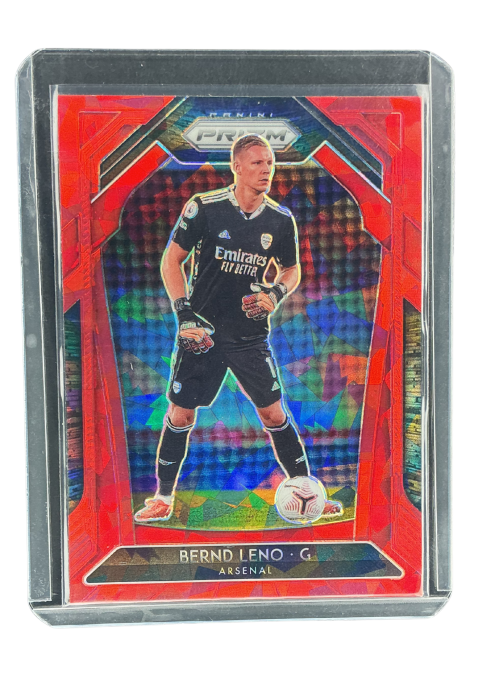2020 Panini Prizm Bernd Leno Red Ice #31
 Front
