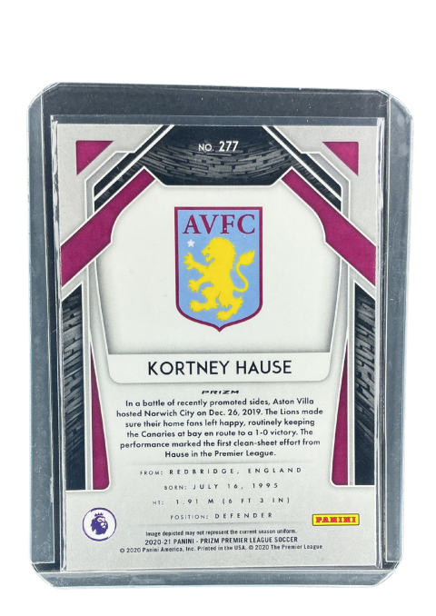 2020 Panini Prizm Kortney Hause Red Ice #277
 Back
