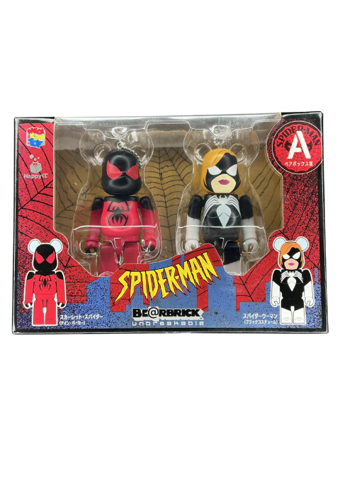 2022 Medicom Be@rbrick Marvel Spider-Man Scarlet Spider & Spider-Woman JP Front