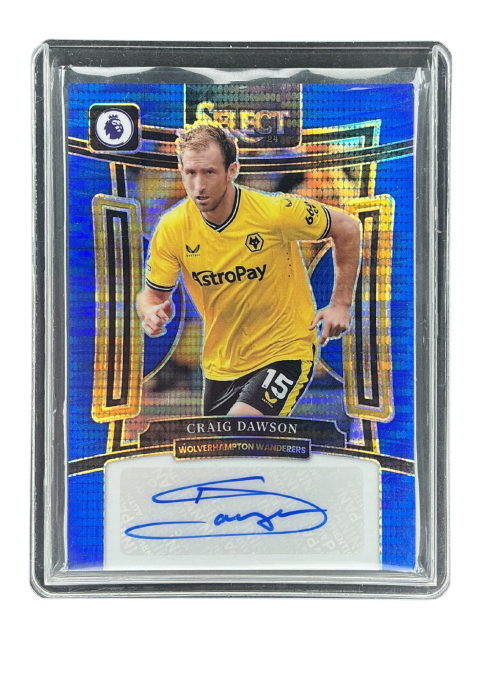 2023-24 Panini Select Premier League Soccer Craig Dawson Auto #S-CD Front