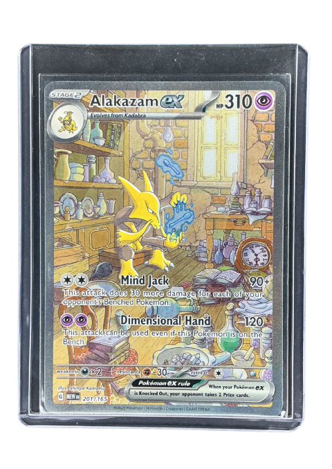 2023 Pokemon Alakazam Ex SAR #201 Front