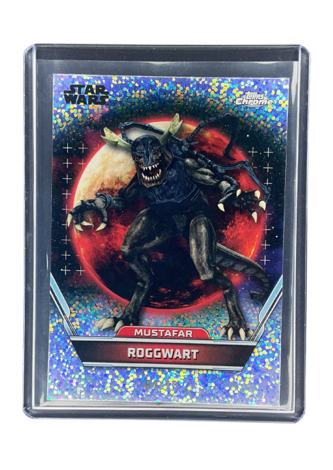 2023 Topps Chrome Star Wars Hyperspace Roggwart /75 #61 Front