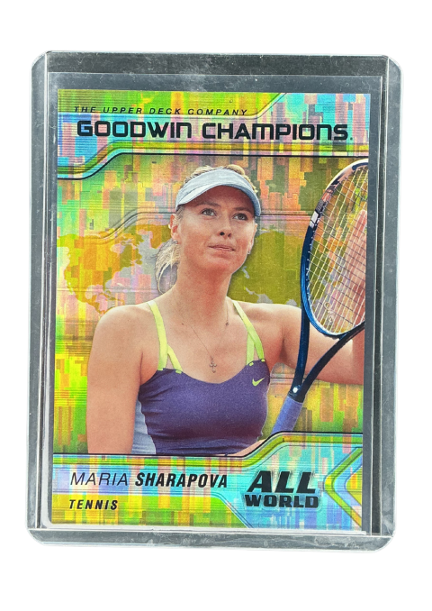 2023 Upper Deck Goodwin Champions Maria Sharapova Tennis #AW-4 Front