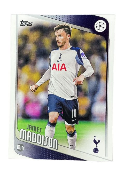 2025-26 Topps UEFA Club Competitions James Maddison #85 Front