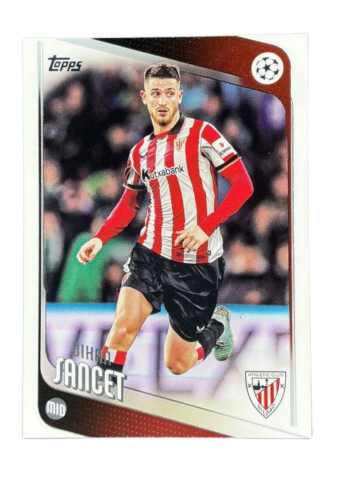 2025-26 Topps UEFA Club Competitions Oihan Sancet #195 Front