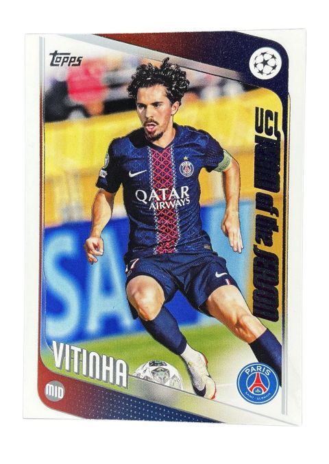 2025-26 Topps UEFA Club Competitions Vithinha #46 Front