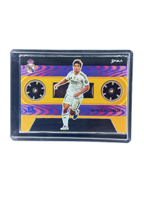 2025 Daka Top Audience Gonzalo Garcia Real Madrid /175 #EM-6 Front