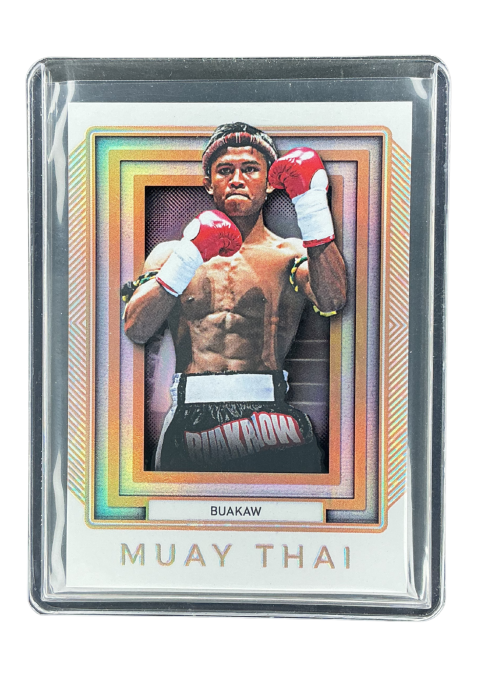 2025 Futera Platinum Buakaw Muay Thai #BP08 Front