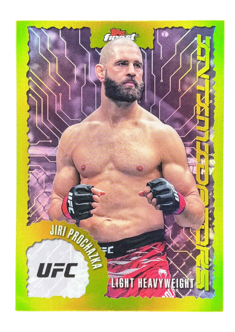 2025 Topps Finest UFC Jiri Prochazka #IT-7 Front