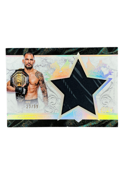 2025 Topps Royalty UFC Alexandre Pantoja Star Relics /99 Fighter-Worn Memorabilia #SR-AP Front