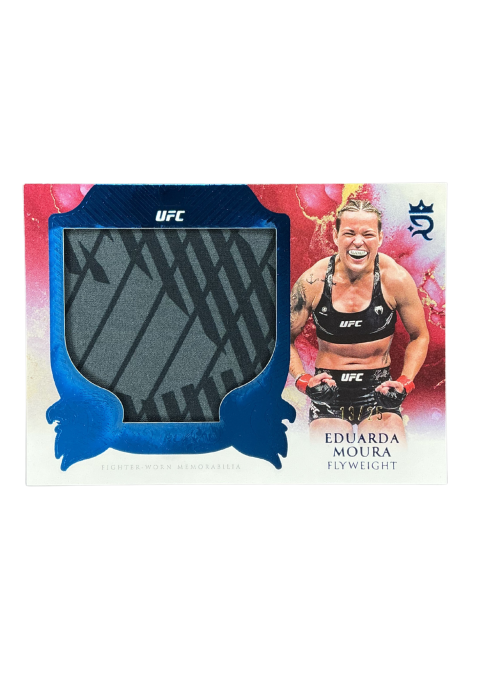 2025 Topps Royalty UFC Eduarda Moura RC /25 Fighter-Worn Memorabilia #RJR-EM Front