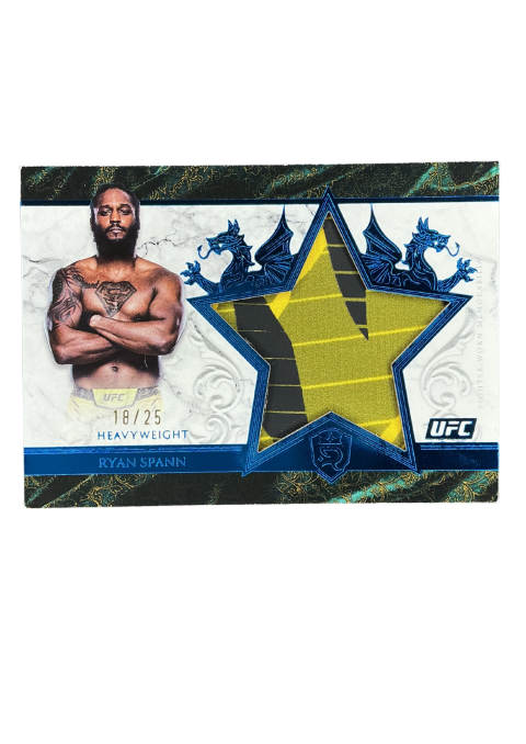 2025 Topps Royalty UFC Ryan Spann Star Relics /25 Fighter-Worn Memorabilia #SR-RS Front