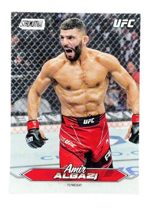 2025 Topps Stadium Club UFC Amir Albazi #71 Front