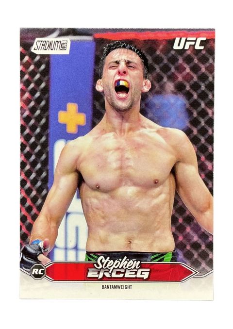 2025 Topps Stadium Club UFC Stephen Erceg #183 Front