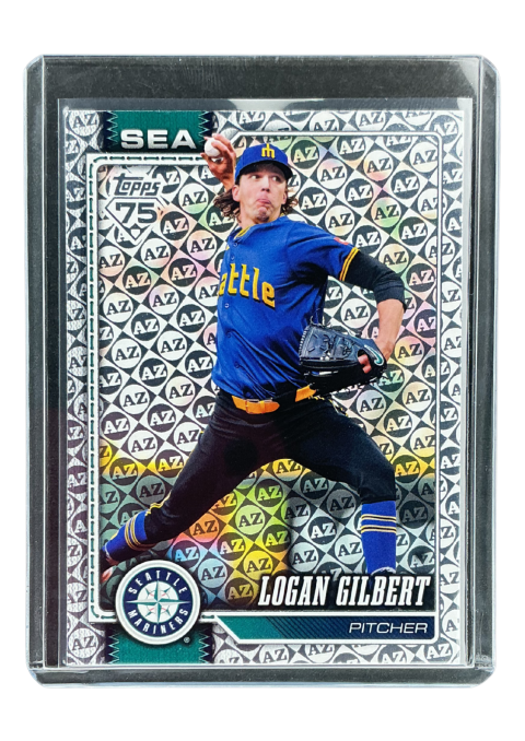 2026 Topps 75 Years Baseball Series 1 Logan Gilbert #235 Front